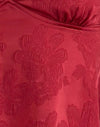 Satin Jacquard Burgund