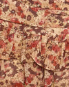 Chiffon Rostige Blume