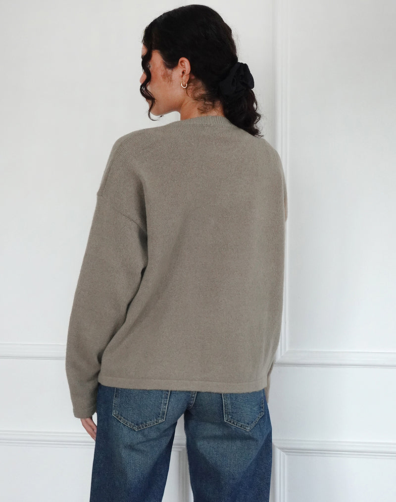 Bild von Maureen Strickjacke in Taupe
