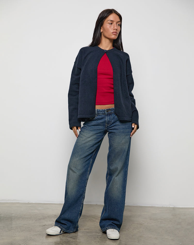 Maureen Strickjacke in Dunkelmarine