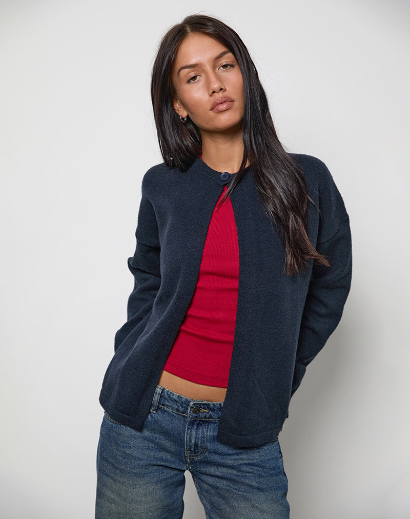 Maureen Strickjacke in Dunkelmarine
