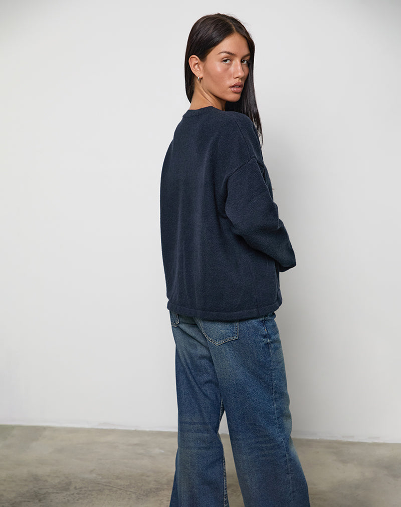 Bild von Maureen Strickjacke in Dunkelmarine