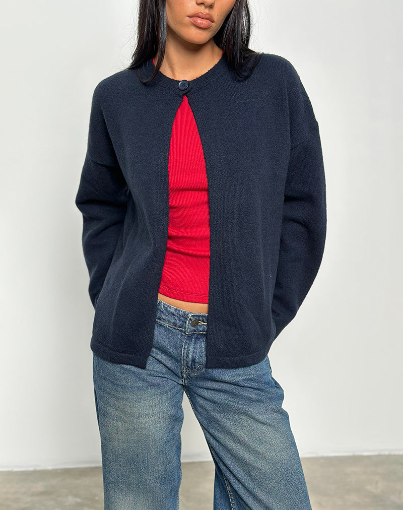 Bild von Maureen Strickjacke in Dunkelmarine