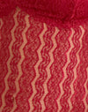 Spitze Mesh rot