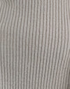 Breiterer Rippenstrick Ecru