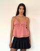 Bild von Melinda Rüschen-Cami-Top aus Chiffon Blush