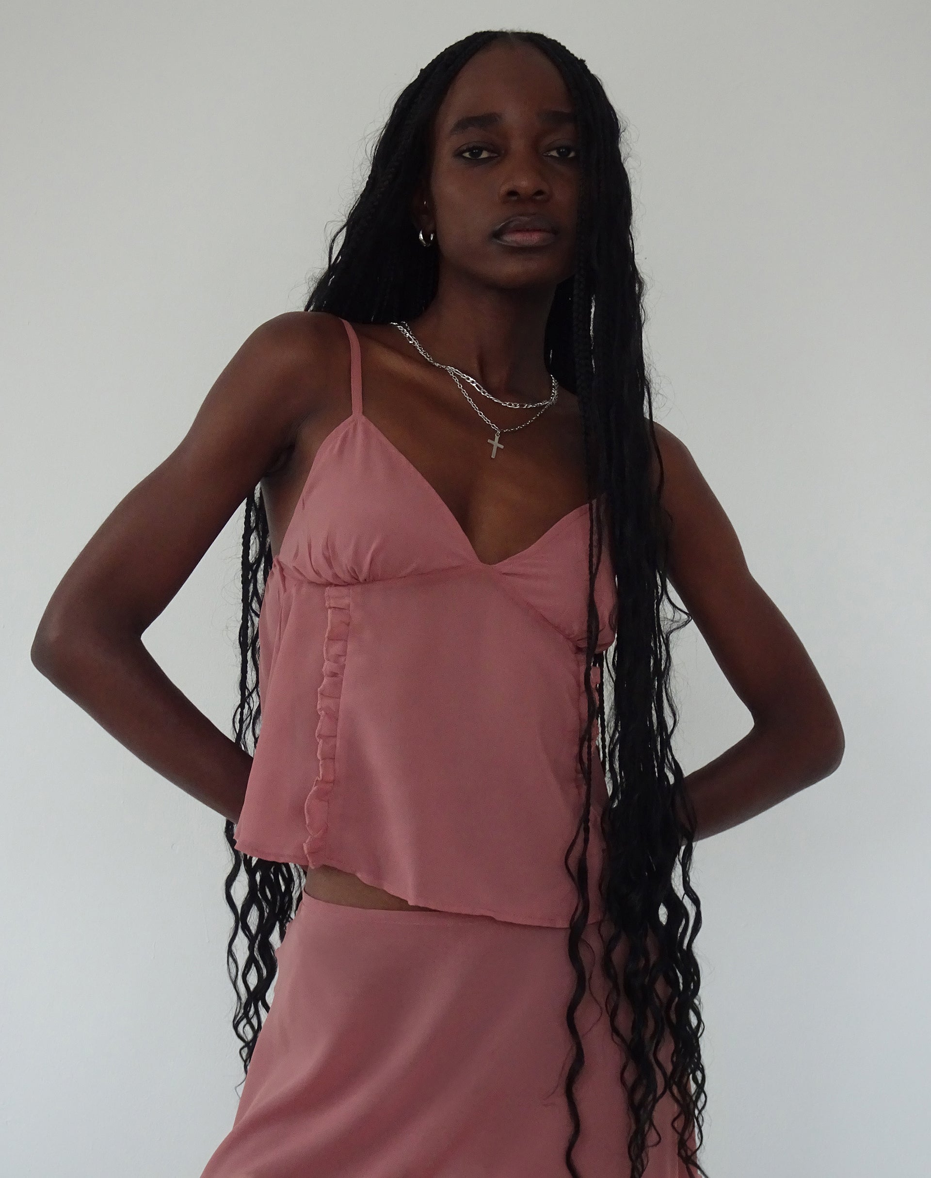 Bild von Melly Chiffon Cami Top in Dessert Sand