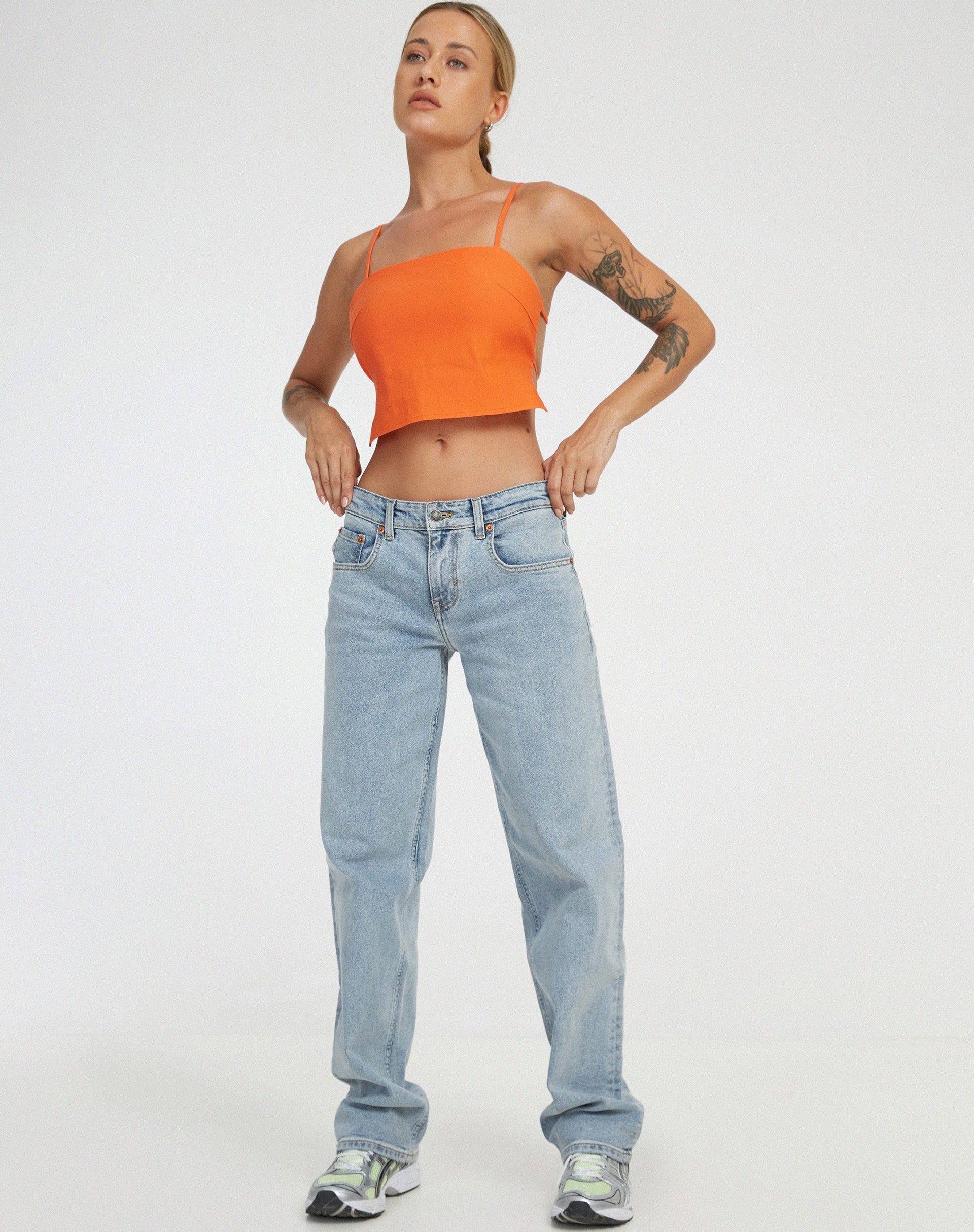 Abbildung von Merita Crop Top in Orange