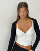 Bild von Mia Ballet Cami Top in Elfenbein