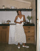 Bild von Midaxi-Rock in Funshine Floral Off White