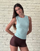 Image of Mohala Top in Bubble Knit Hellblau