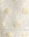 Texturierte Rose Elfenbein