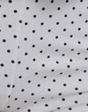 Micro Polka Weiß