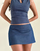 Bild von Olsa Denim Minirock in Chambray Indigo