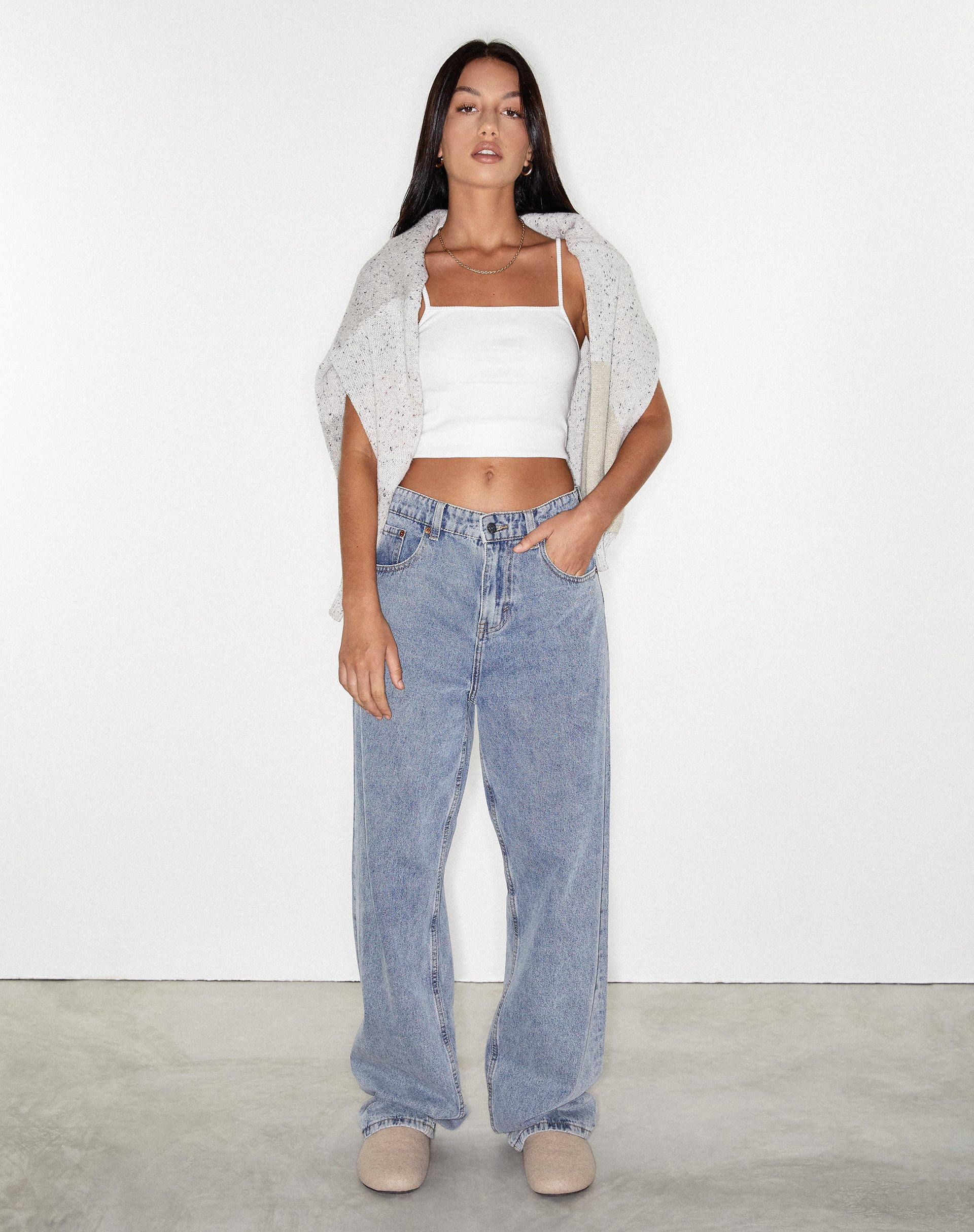 Abbildung der Parallel Jean in Light Wash Denim