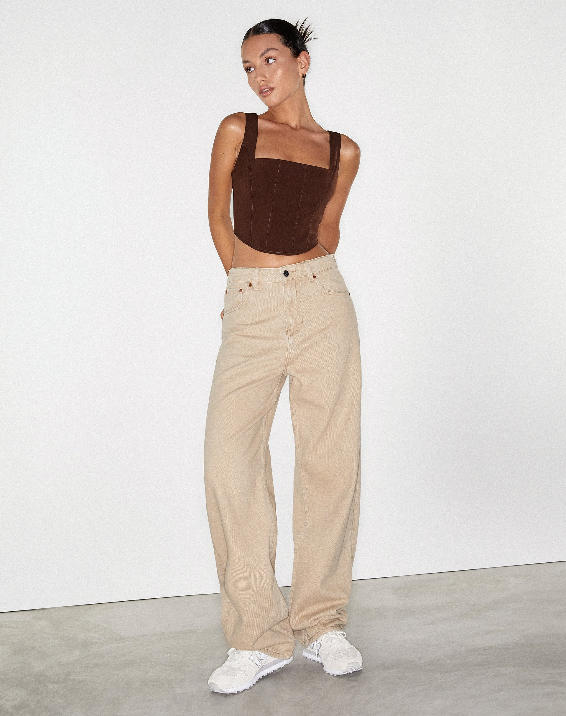 Bild von Parallel Jeans in Sand