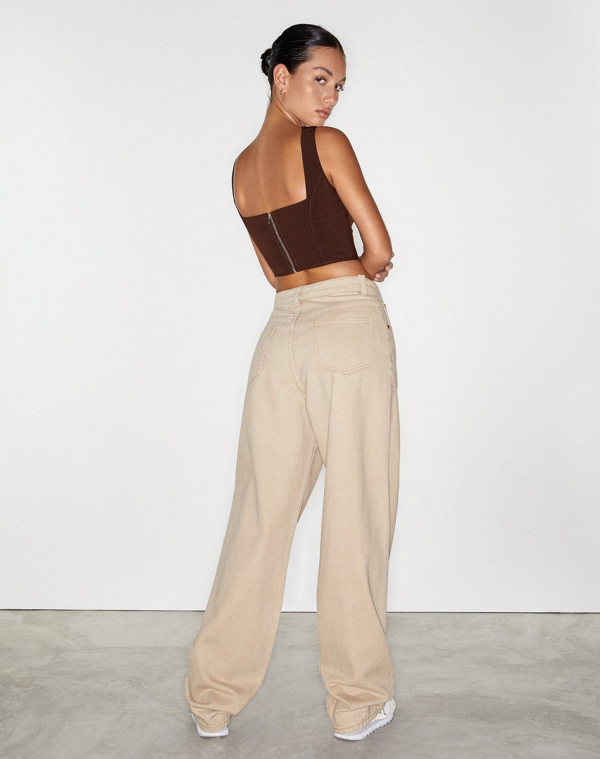 Bild von Parallel Jeans in Sand