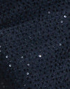 Paillettenstrick Schwarz