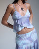 Bild von Cojira Mesh Butterfly Top in bedruckter Perlmuttschale