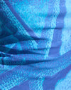 Blauer Seestern Fotodruck