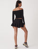 Bild von MOTEL X OLIVIA NEILL Casini Faltenrock in Tailoring Schwarz
