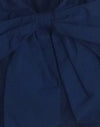 Marineblau mit marineblauer Schleife