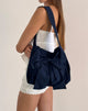 Abbildung der Nagi Tasche in Marineblau mit Schleife in Marineblau