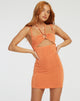 Abbildung von Namira Minikleid in Firecracker Orange