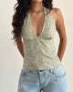 Bild von Nandu Neckholder-Top in Parma Violett