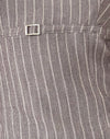  Taupe Nadelstreifen Tailoring