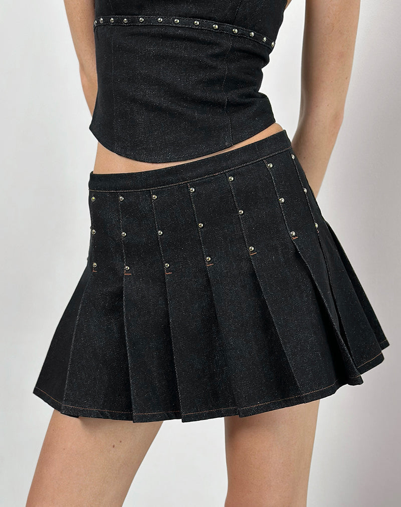 Bild von Gatlin Rock in Chambray Nieten Schwarz