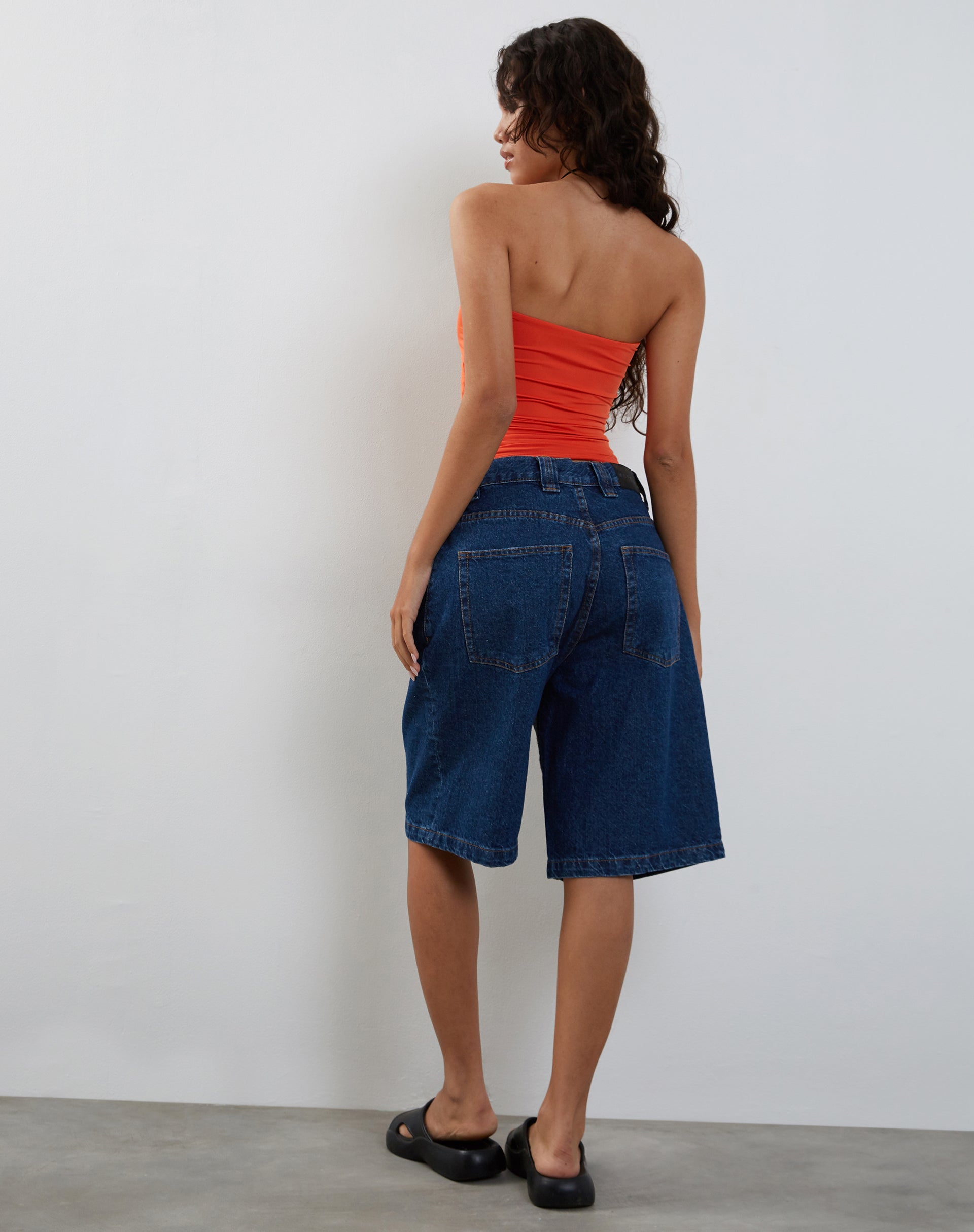 Bild von Neave Slinky Bandeau Top in Orange