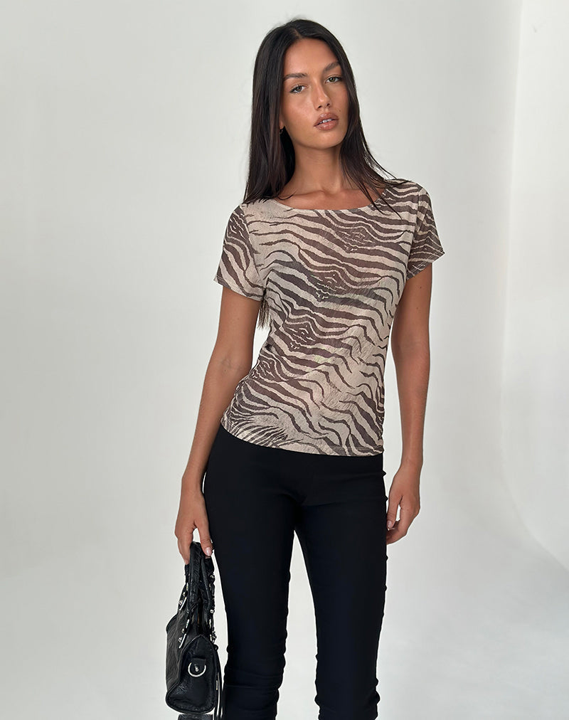 Bild von Neko Top aus Mesh Wild Animal Neutral