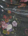 Pailletten Vintage Blume