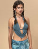 Bild von Nindita Crop Top in Schiefer