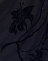 Orchideenflocke schwarz