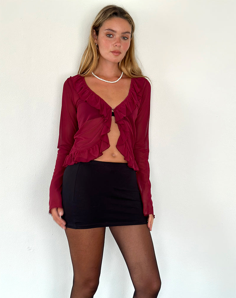 Bild von Noemi Cardi aus Mesh Burgundy