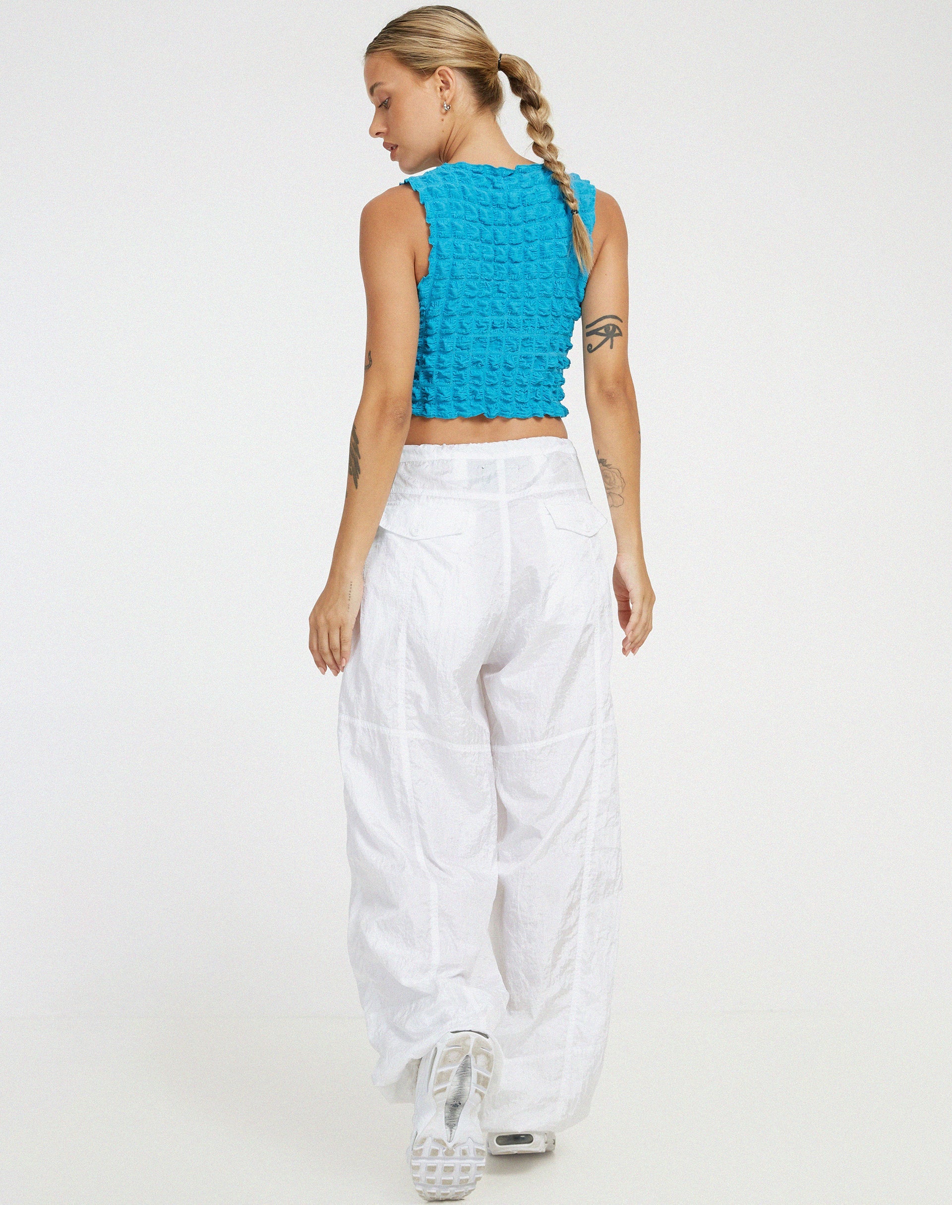 Bild von Nolan Crop Top in Blau