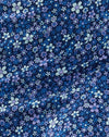 Retro Floral Blau