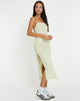 Bild von Nosita Midikleid in Salbei Karo