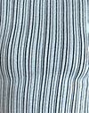 Jersey Blau und Schwarz gestreift