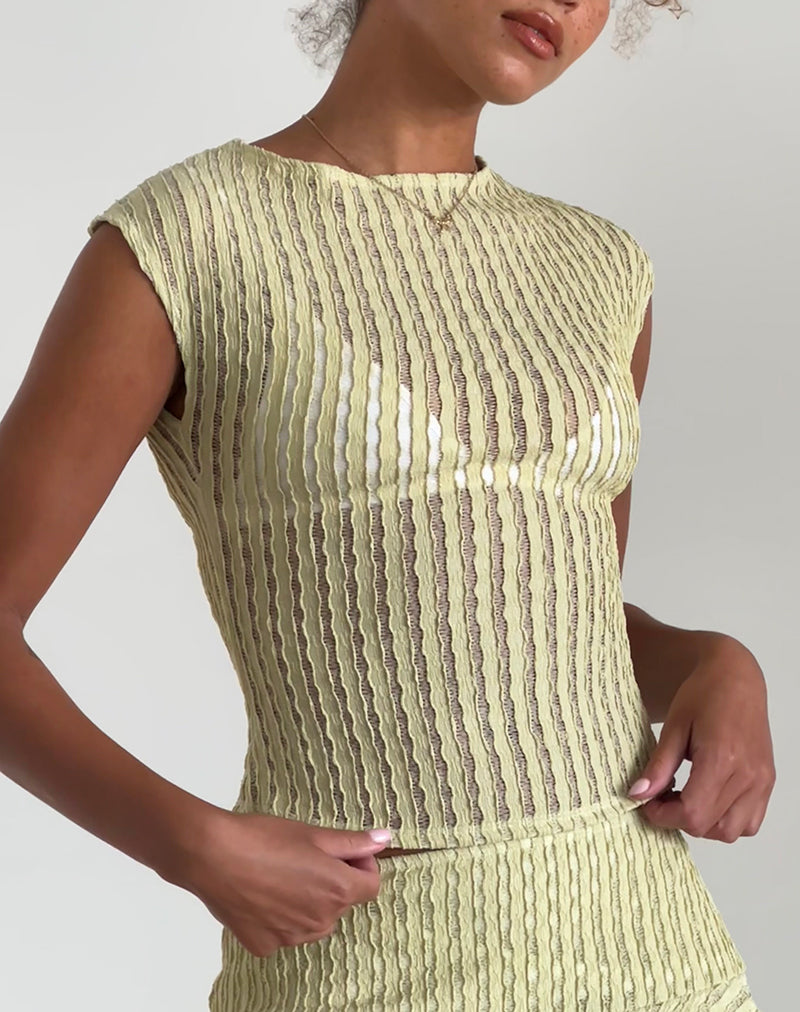 Abbildung von Nova Top in Crinkle Sage