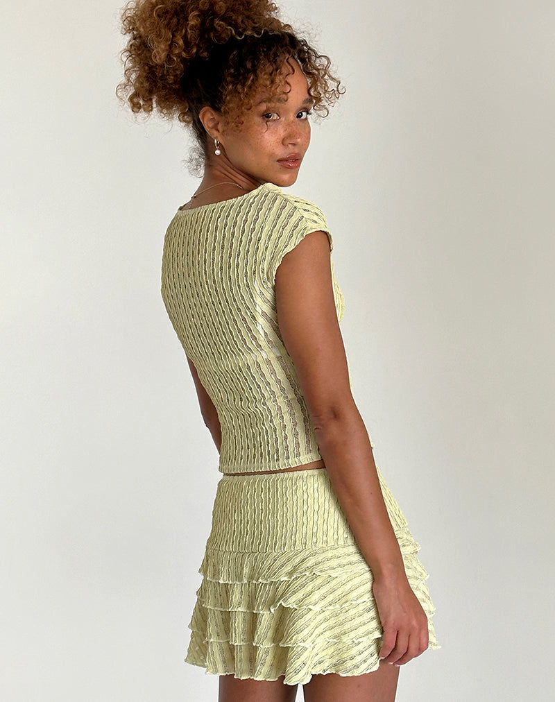 Abbildung des Carlota Mini Rocks in Crinkle Sage