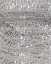 Hauchdünner Pailletten-Silber