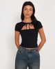Bild von Novalie Vest Top in Schwarz