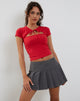Bild von Novalie Top In Racing Rot