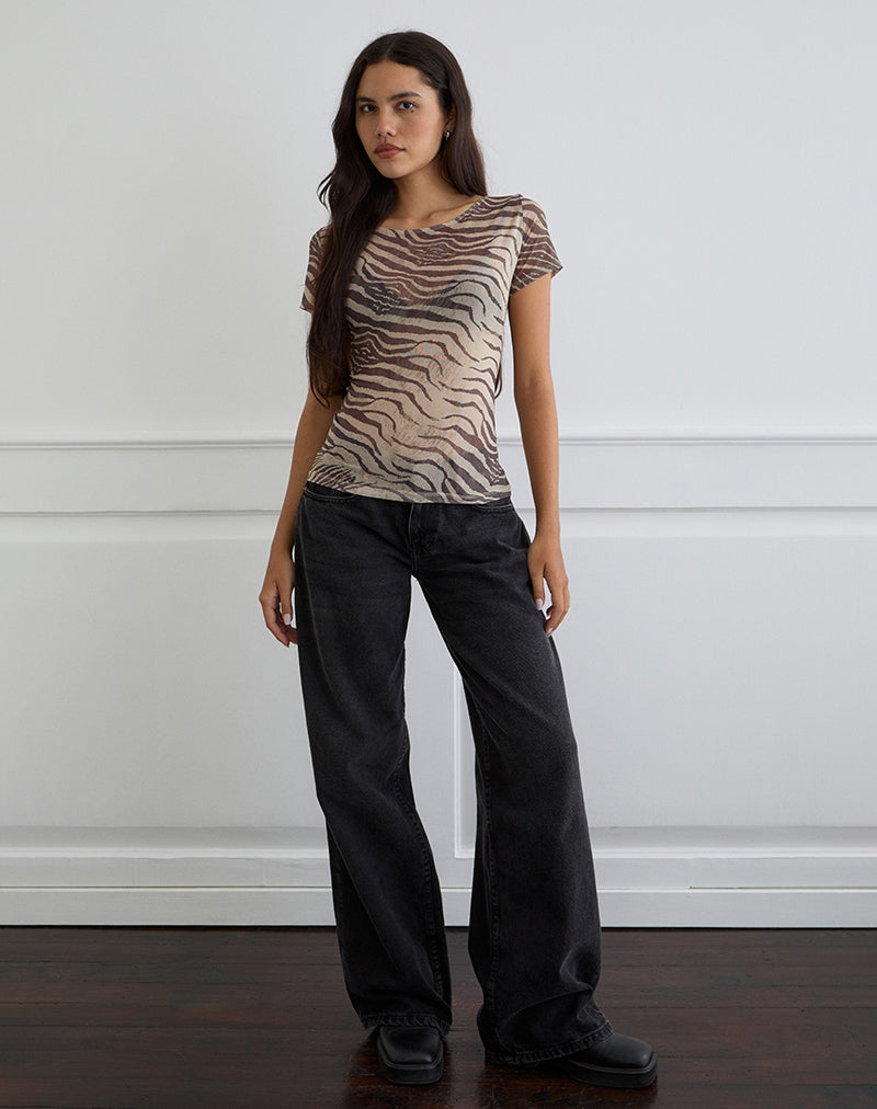 Bild von Neko Top aus Mesh Wild Animal Neutral