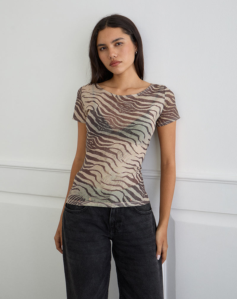 Bild von Neko Top aus Mesh Wild Animal Neutral