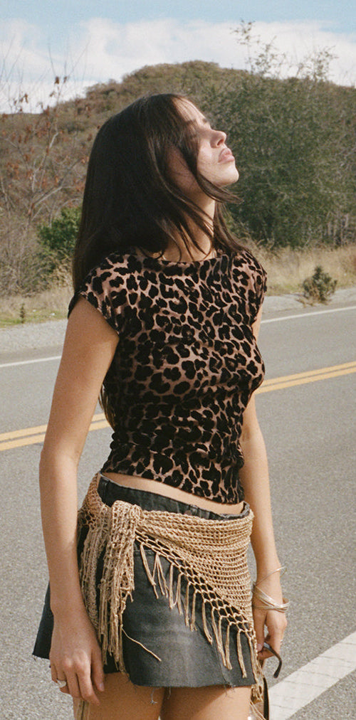 Bild von Nova Top aus Flockmesh Rar Leopard