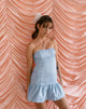 Image of Okapi Minikleid in Puderblau